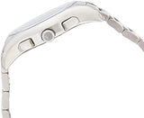 Emporio Armani Valente Chronograph Quartz Black Dial Silver Steel Strap Watch For Men - AR11083