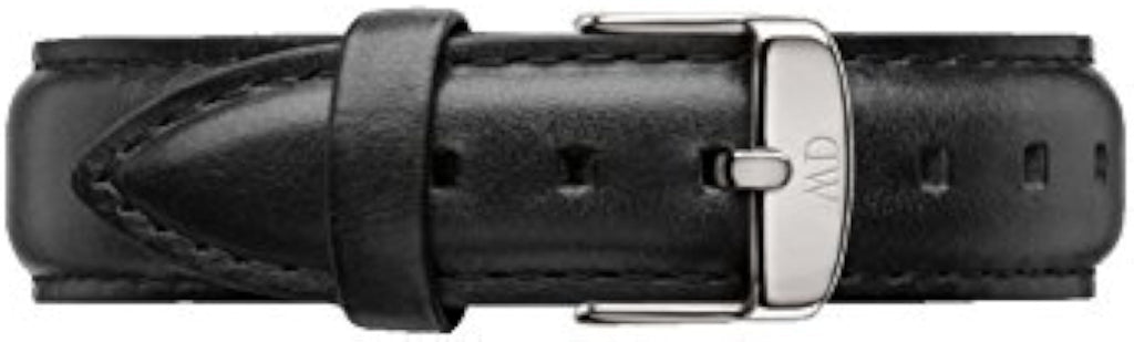 Daniel Wellington Classic Sheffield Black Dial Black Leather Strap Watch For Women - DW00100145