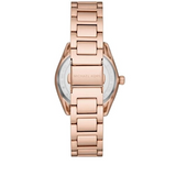 Michael Kors Janelle Analog Rose Gold Dial Two Tone Steel Strap Watch For Women - MK4731
