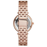 Michael Kors Darci Rose Gold Dial Rose Gold Steel Strap Watch for Women - MK3431