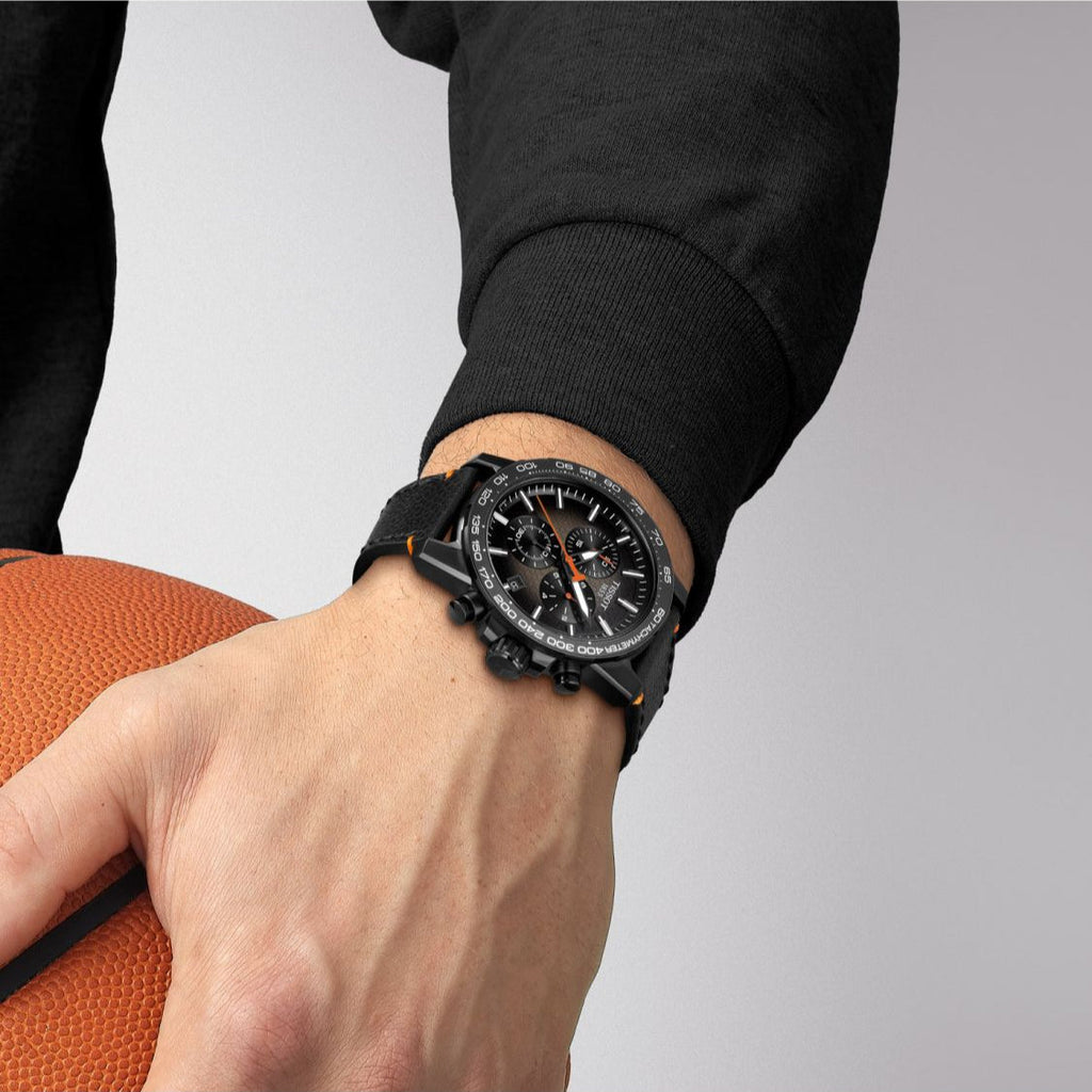 Tissot T125.617.36.081.00 Supersport Chrono Men’s Watch – Grey Dial & Black Nylon Strap