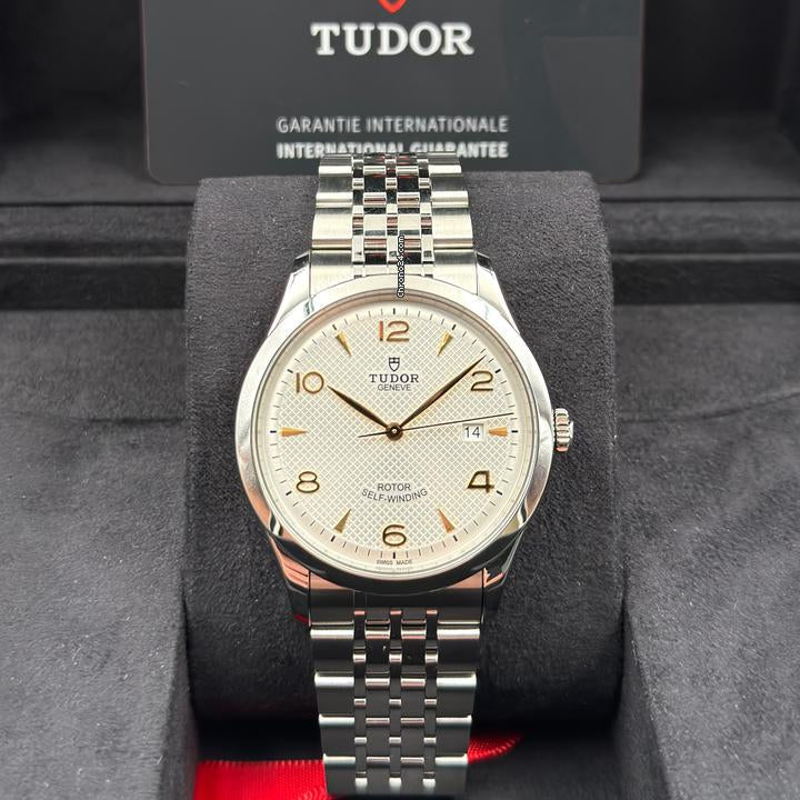 Tudor M91650-0001 1926 Automatic Men's Watch – Silver Dial & Silver Steel Strap