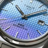 Tissot PRX Powermatic 80 Gradient Blue Dial Silver Steel Strap Watch for Men - T137.407.11.351.01