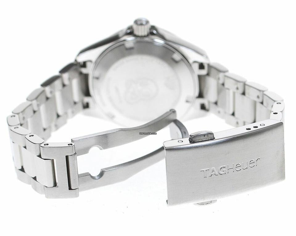Tag Heuer Aquaracer Diamonds Women's Watch WBD1414.BA0741 – Mother of Pearl Dial with Silver Steel Strap