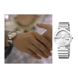 Gucci G Interlocking Silver Dial Silver Steel Strap Watch For Women - YA133308