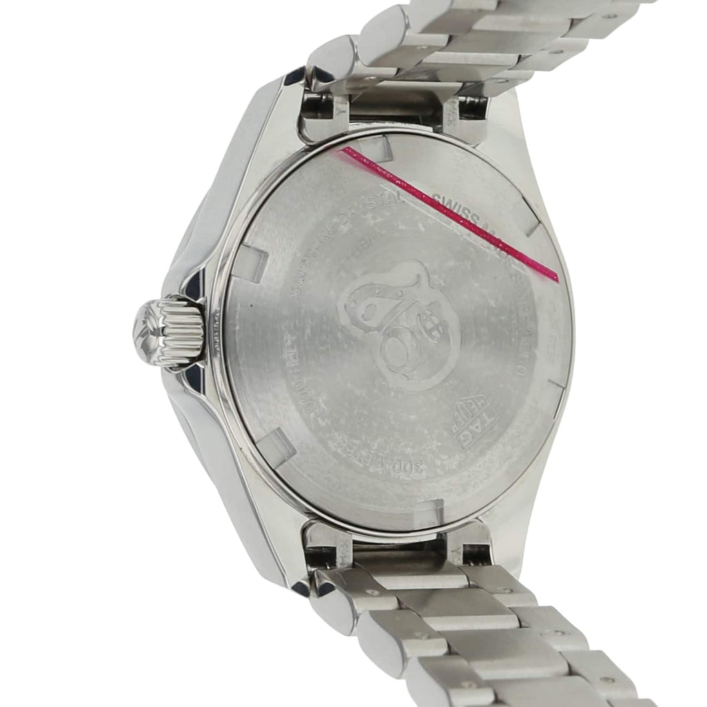 Tag Heuer Aquaracer Diamonds Women's Watch WBD1414.BA0741 – Mother of Pearl Dial with Silver Steel Strap