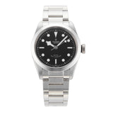 Tudor Black Bay Automatic Black Dial Silver Steel Strap Watch for Men - M79540-0001