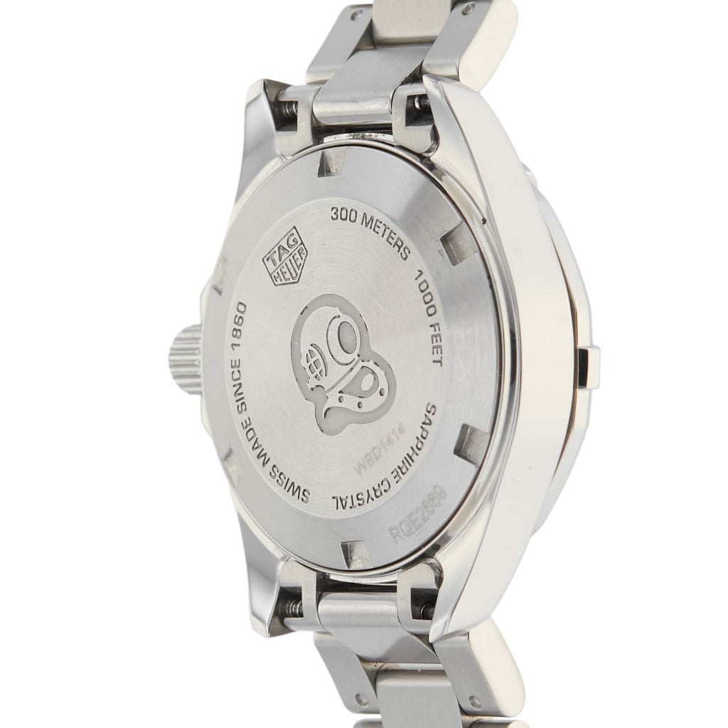 Tag Heuer Aquaracer Diamonds Women's Watch WBD1414.BA0741 – Mother of Pearl Dial with Silver Steel Strap