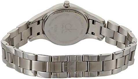 Calvin Klein Simplicity White Dial Silver Steel Strap Watch for Women - K4323101