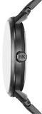 Michael Kors Blake Three-Hand Black Dial Black Steel Strap Watch for Men - MK9135