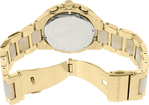 Michael Kors Camille Gold Dial Gold Steel Strap Watch for Women - MK5902