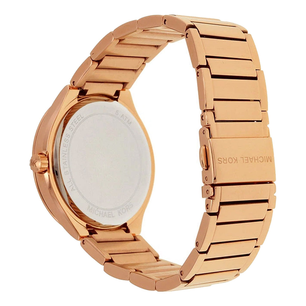 Michael Kors Kerry Black Mother of Pearl Dial Rose Gold Dial Watch for Women - MK3397