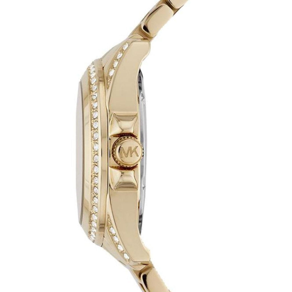 Michael Kors Blair Gold Dial Gold Steel Strap Watch for Women - MK5639