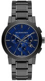 Burberry BU9365 The City Men's Watch – Navy Blue Dial & Black Steel Strap
