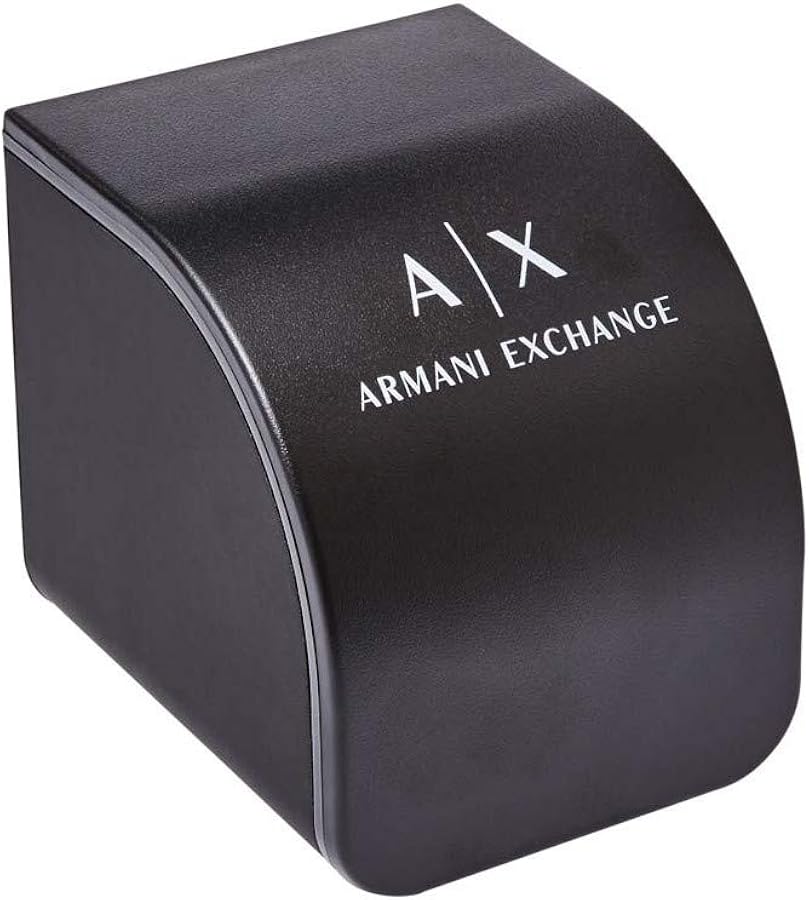 Armani Exchange Drexler AX2639 Men's Chronograph Watch – Black Dial with Black Stainless Steel Strap