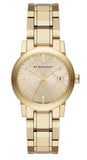 Burberry BU9134 The City Women's Watch – Gold Dial & Gold Steel Bracelet