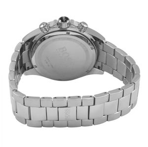 Hugo Boss Ikon Black Dial Silver Steel Strap Watch for Men - 1512965