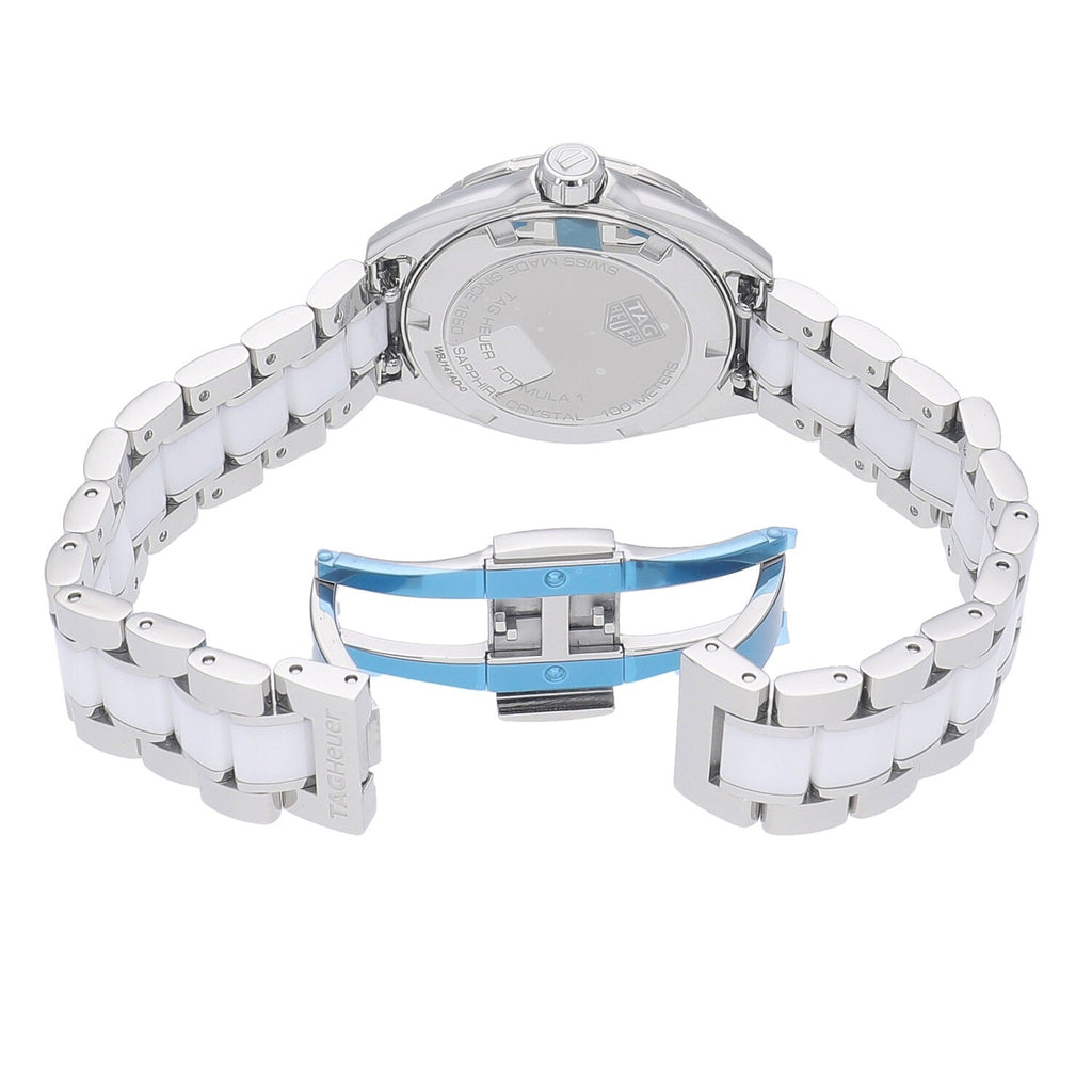 Tag Heuer Formula 1 Diamonds Women's Watch WBJ141AD.BA0974 – White Dial with Two-Tone Steel Strap
