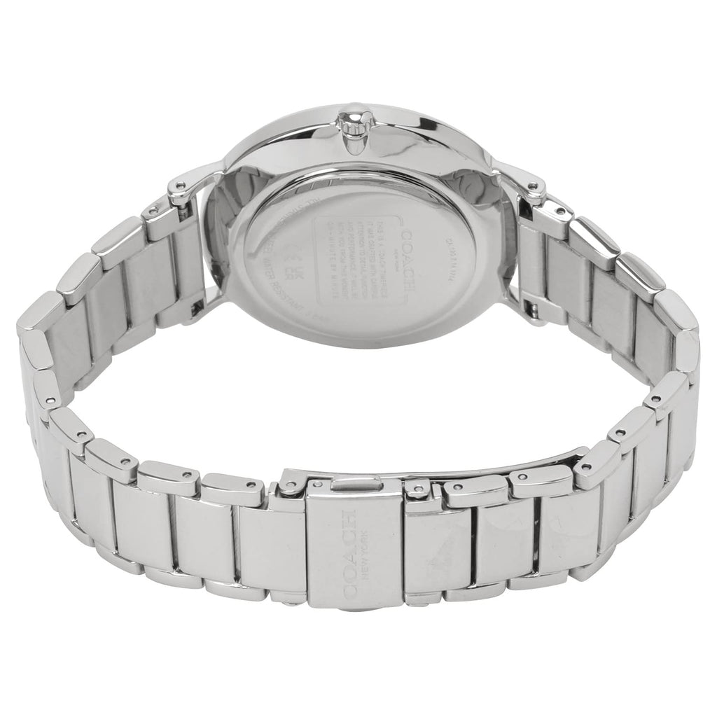 Coach Perry Silver Dial Silver Steel Strap Watch for Women - 14503344