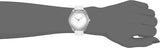 Guess Rosette Analog White Dial White Leather Strap Watch For Women - W75043L1