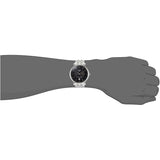 Tissot T Classic Carson Premium Powermatic 80 Black Dial Silver Steel Strap Watch For Men - T122.407.11.051.00