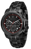 Maserati R8873621014 Successo Men’s Watch – Black Dial & Black Stainless Steel Bracelet, 44mm