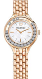 Swarovski 5261496 Lovely Crystals Women's Watch – Mother of Pearl Dial & Rose Gold Steel Strap