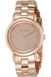 Marc Jacobs Marci Rose Gold Dial Rose Gold Steel Strap Watch for Women - MBM3175