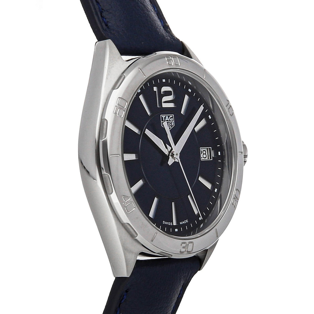 Tag Heuer Formula 1 Quartz Blue Dial Blue Leather Strap Watch for Women - WBJ1312.FC8231
