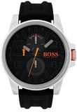 Hugo Boss 1550006 Detroit Sport Quartz Men's Watch – Black Dial & Black Rubber Strap