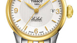 Tissot Le Locle Automatic Small Lady White Dial Two Tone Steel Strap Watch For Women - T41.2.183.34