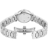 Marc Jacobs Roxy Pink Dial Silver Steel Strap Watch for Women - MJ3528