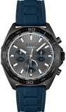 Hugo Boss 1513972 Energy Chronograph Men's Watch – Grey Dial & Green Rubber Strap