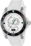 Gucci YA136330 Dive Quartz Men's Watch – White Dial & White Rubber Strap