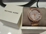 Michael Kors Darci Rose Gold Dial Rose Gold Steel Strap Watch for Women - MK3439