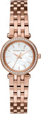 Michael Kors MK3832 Darci Analog Women's Watch – Mother of Pearl Dial & Rose Gold Steel Strap