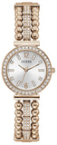 Guess GW0401L3 Gala Diamonds Quartz Women's Watch – Silver Dial & Gold Steel Strap