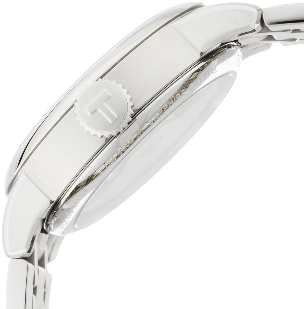 Tissot Chemin Des Tourelles Powermatic 80 Helvetic Silver Dial Silver Steel Strap Watch For Women - T099.207.11.116.00