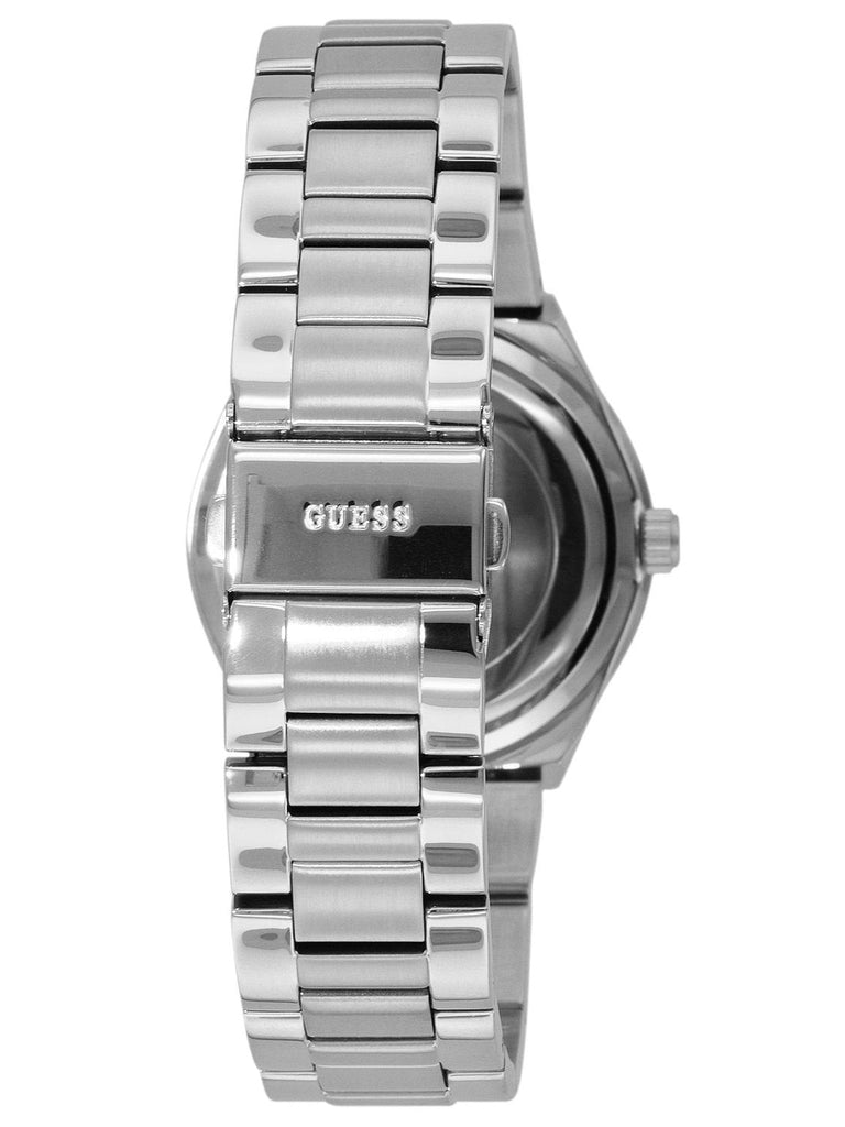 Guess Viva Quartz Silver Dial Silver Steel Strap Watch For Women - W0111l1