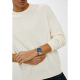 Fossil FS5706 Neutra Chronograph Men's Watch – Blue Dial & Two-Tone Steel Strap