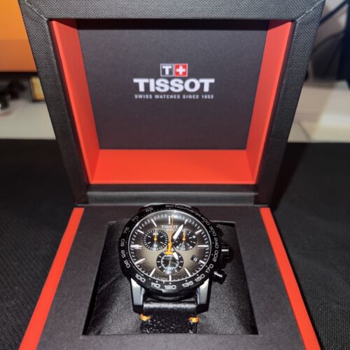 Tissot T125.617.36.081.00 Supersport Chrono Men’s Watch – Grey Dial & Black Nylon Strap