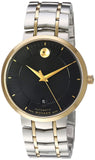 Movado 1881 Automatic Black Dial Two Tone Steel Strap Watch For Men - 0606916