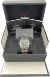 Tudor M28600-0003 Royal Automatic Men's Watch – Black Dial & Silver Steel Strap
