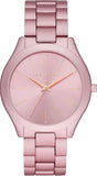 Michael Kors MK4456 Slim Runway Women's Watch – Pink Dial & Pink Steel Bracelet