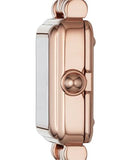 Marc Jacobs Vic Silver Dial Rose Gold Steel Strap Watch for Women - MJ3530