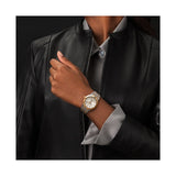 Breitling Chronomat B02 18K Red Gold White Dial Two Tone Steel Strap Watch for Men - U77310101A2U1