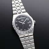Tudor M28600-0003 Royal Automatic Men's Watch – Black Dial & Silver Steel Strap