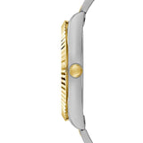 Guess Connoisseur Green Dial Two Tone Steel Strap Watch for Men - GW0265G8