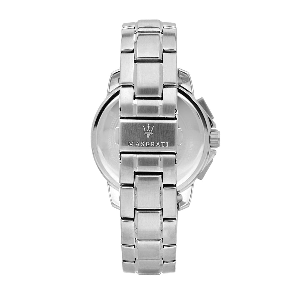 Maserati Successo 44mm Solar Blue Stainless Steel Watch For Men - R8873645004