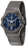Maserati R8873640023 SFIDA Chronograph Men's Watch – Blue Dial & Blue Steel Strap